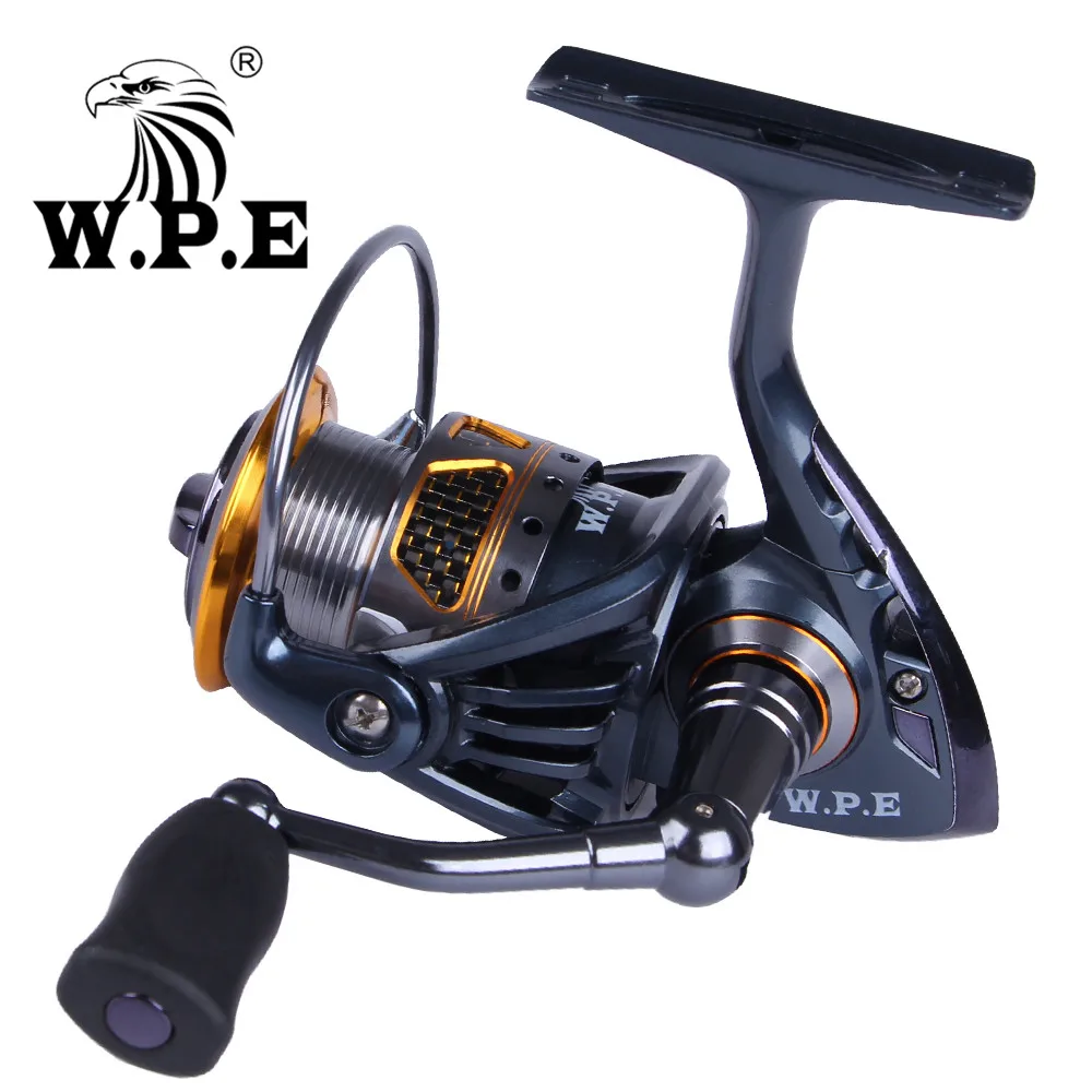 W. P. E SC16-30F/40F высокоскоростная спиннинговая катушка 5,5: 1 9+ 1 шарикоподшипники рыболовные снасти цельнометаллические спиннинговые колеса для ловли карпа