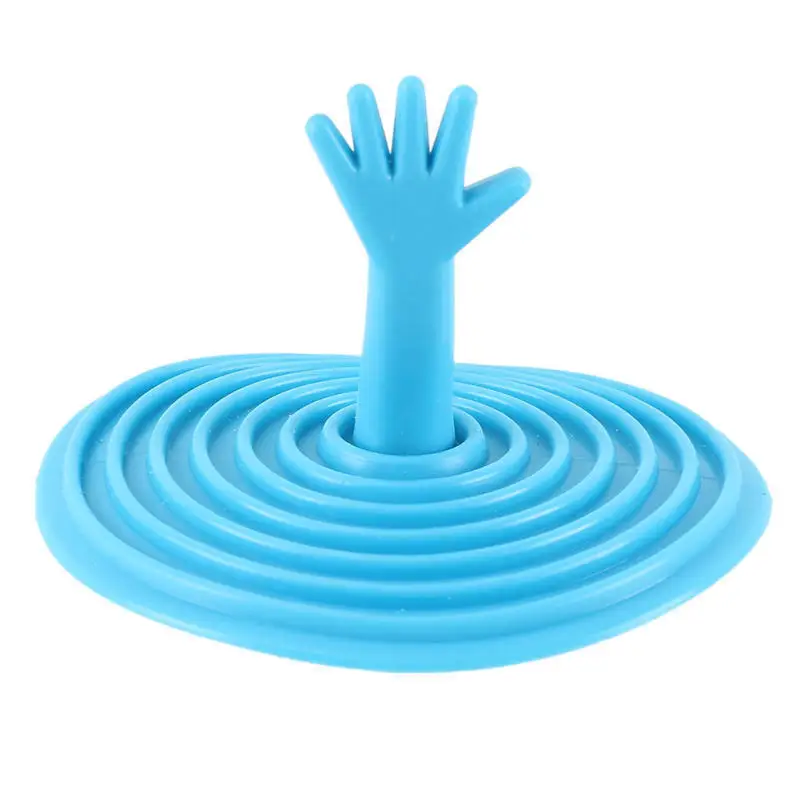 1 шт. пробка для раковины ванны милые резиновые в форме руки аксессуары ванной