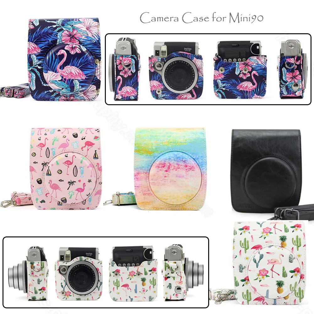 Аксессуары для камеры Fujifilm Instax Mini 90: качественный чехол/сумка/чехол из