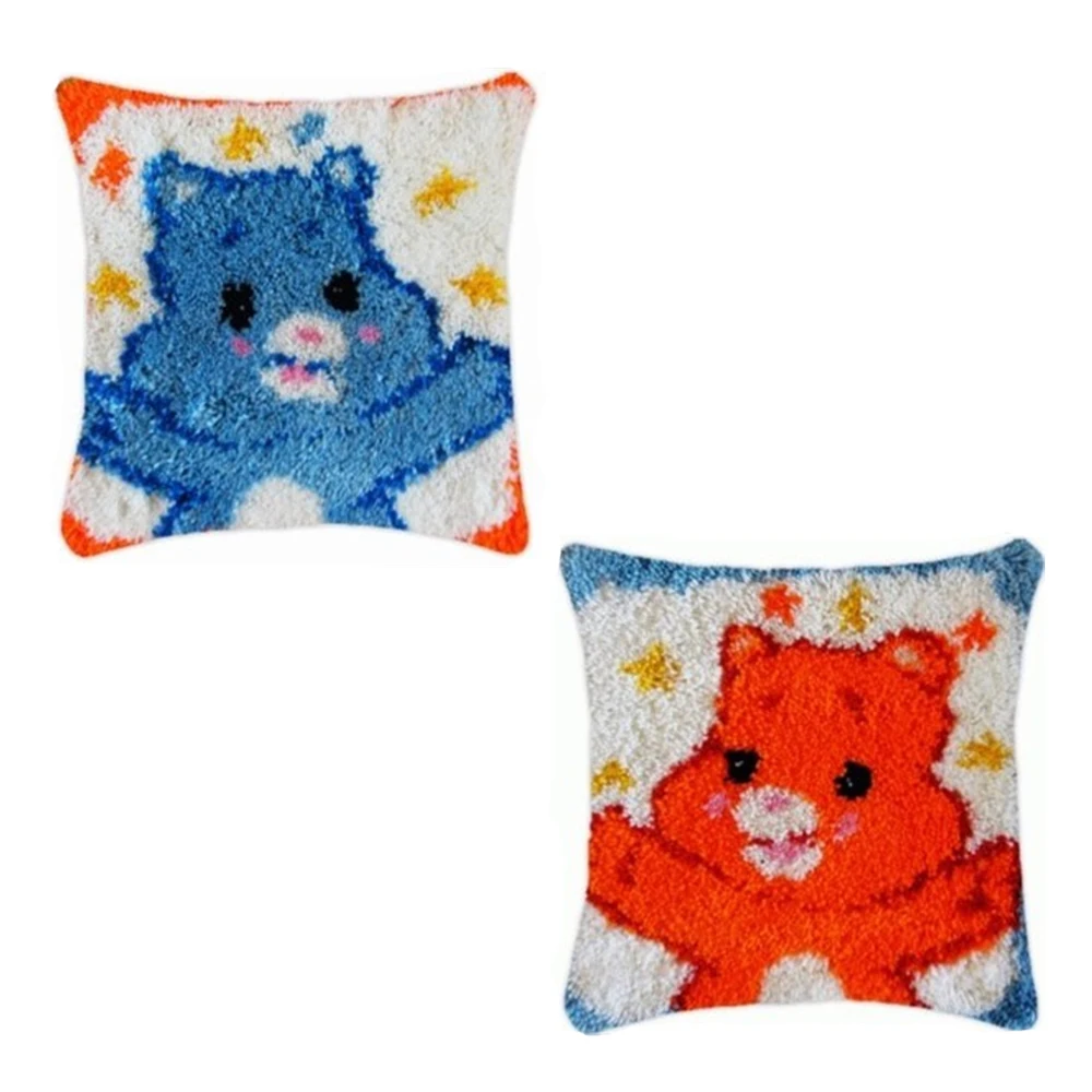 

carpet embroidery kit do it yourself latch hook pillow cross-stitch pillow do it yourself latch hook rug kits carpet embroidery