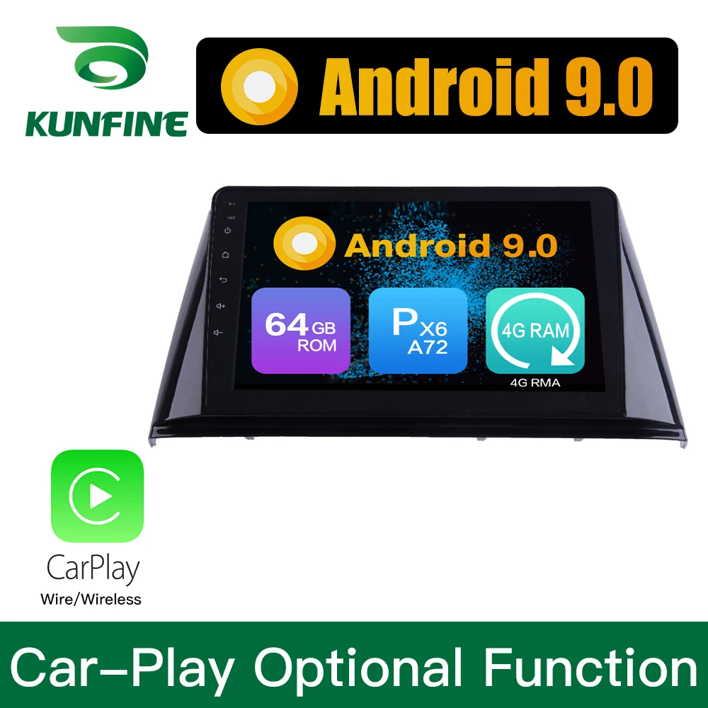 Android 9 0 Ram 4G Rom 64G PX6 Cortex A72 автомобильный DVD GPS мультимедийный плеер стерео для Peugeot 308