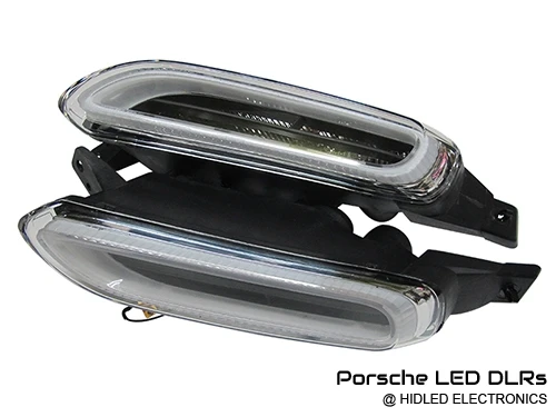 Для 2009 2012 Porsche Panamera MK1 Turbo GTS DRLs светодиодные дневные ходовые огни|Передние LED-фары