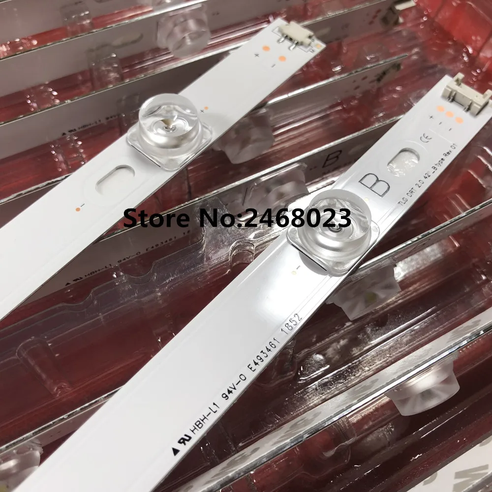 

Светодиодная лента для подсветки для LG LC420DUE 42LB3910 42LF620V INNOTEK DRT 3,0 42 дюйма A B 6916L-1709A 6916L-1710A, 8 шт./комплект