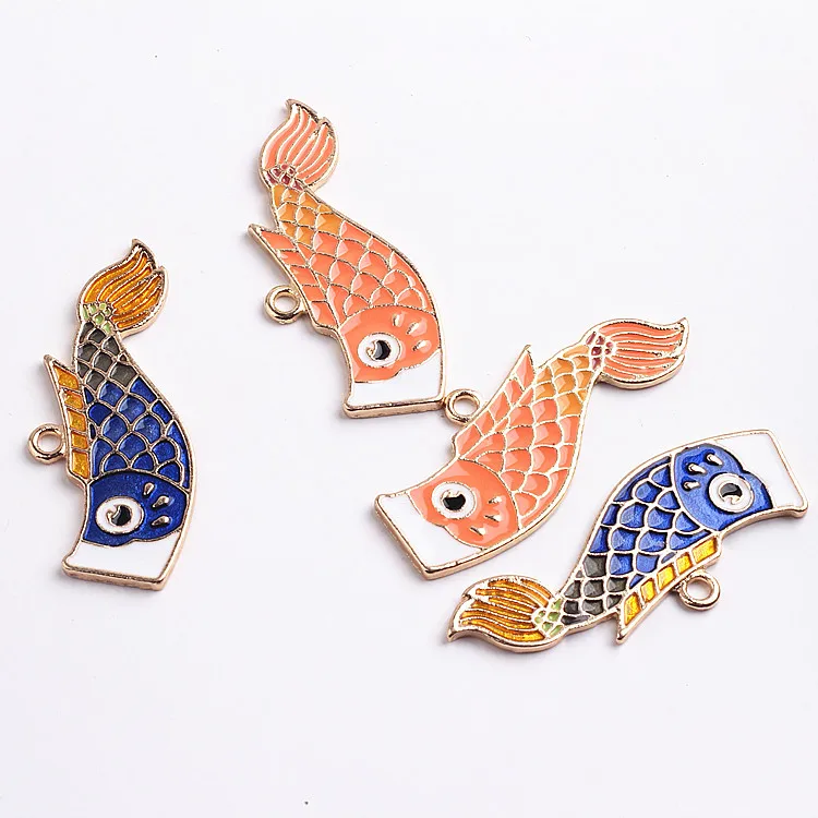 DIY аксессуары для наушников ручной работы японский флаг с изображением карпа