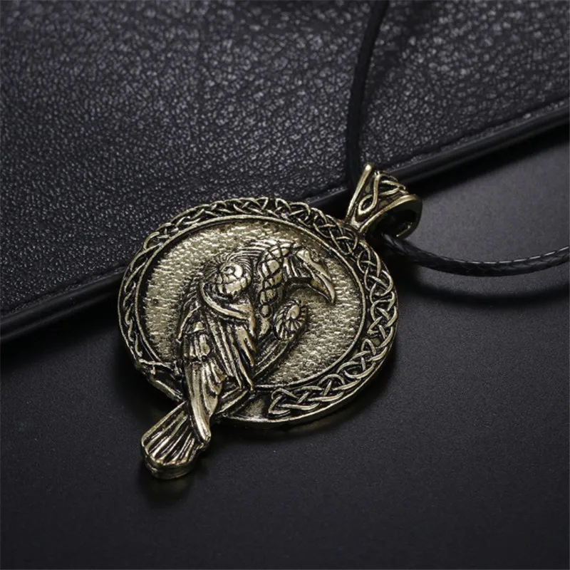 Дропшиппинг ностальгия нордический амулет Цепочки и ожерелья Viking кулон с