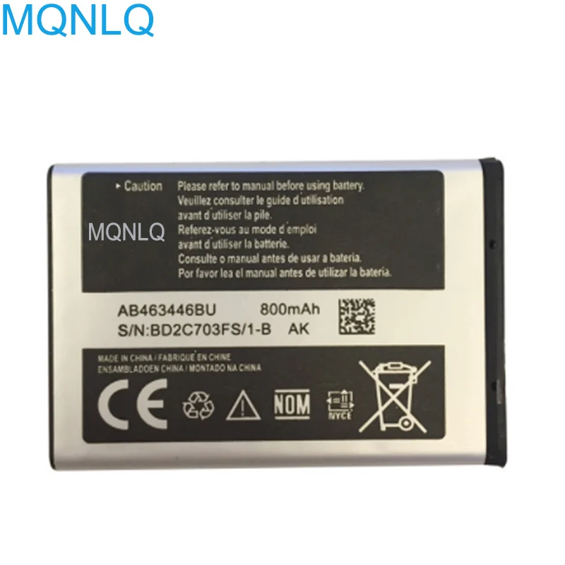 AB463446BU аккумулятор для Samsung SGH SGH-E251 SGH-E428 SGH-E500 SGH-E900 SGH-E258 SGH-E350 SGH-E908 SGH-M620 высокое