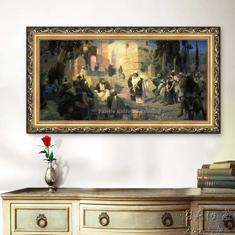 Jesus Christ Canvas Posters and Prints Wall Art Pictures for living room Home Decor cuadros decoracion Oil painting 155 | Дом и сад