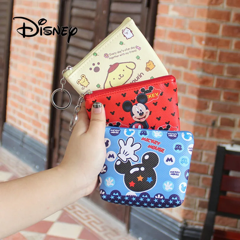 Disney мультфильм Микки Маус короткий женский кошелек девочка игрушка Сумка