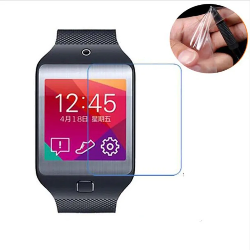 2 шт мягкая ТПУ Ультра прозрачная защитная пленка для Samsung Gear2 Neo Gear R381 полная
