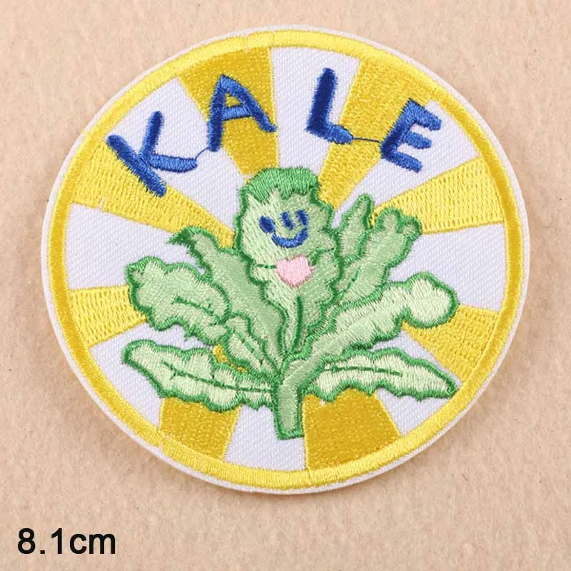 Заплатки Kale с утюгом вышитые нашивки для одежды наклейки аксессуары одежды|iron on