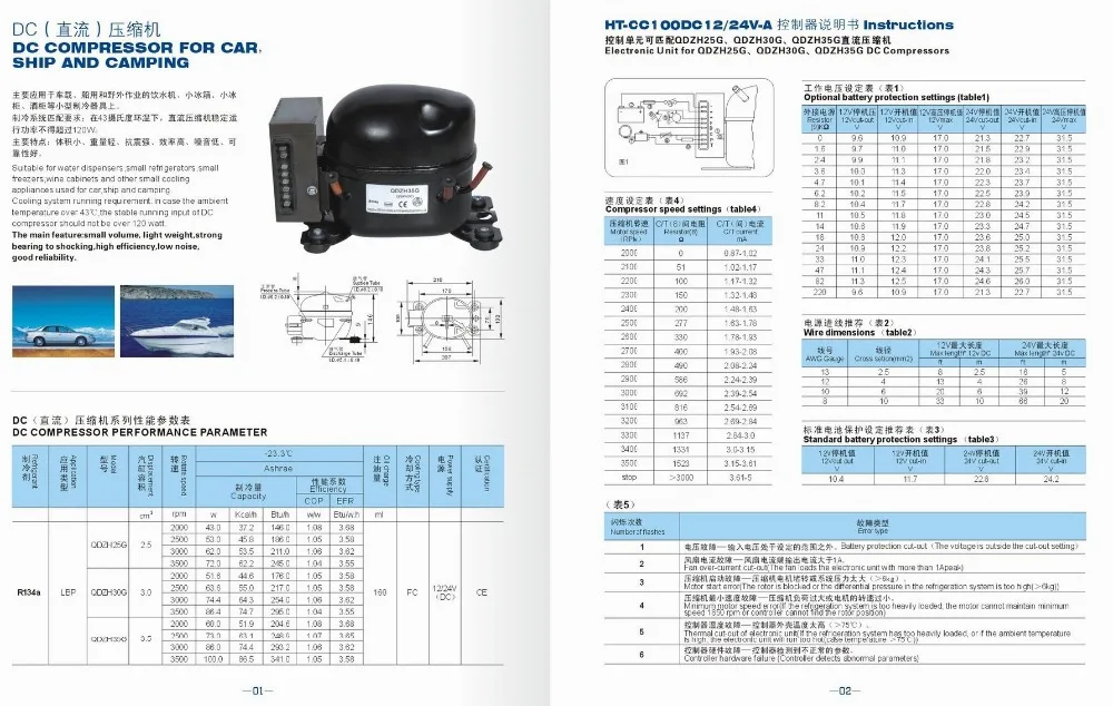 12 volt frige compres.for Portable solar fridge freezer refrigerator replace BD35F BD50F | Обустройство дома