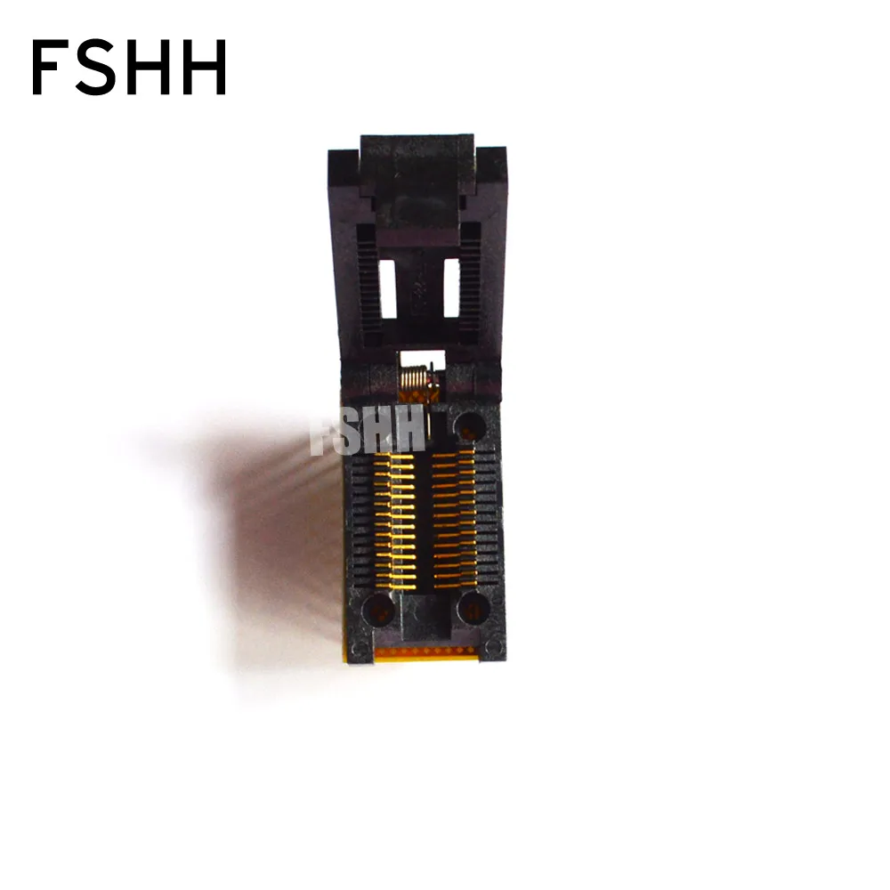 300MIL FP28-DIP28 программатор адаптер SOIC28 SO28 SOP28 к DIP28 IC тестовое гнездо (флип сиденье) |