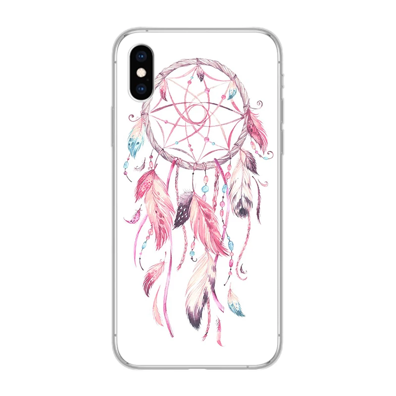 Ciciber Dreamcatcher чехлы для телефонов iPhone 11 Pro Max 7 8 6 6s Plus SE 5S Мягкий чехол из ТПУ X Xs XR XS |
