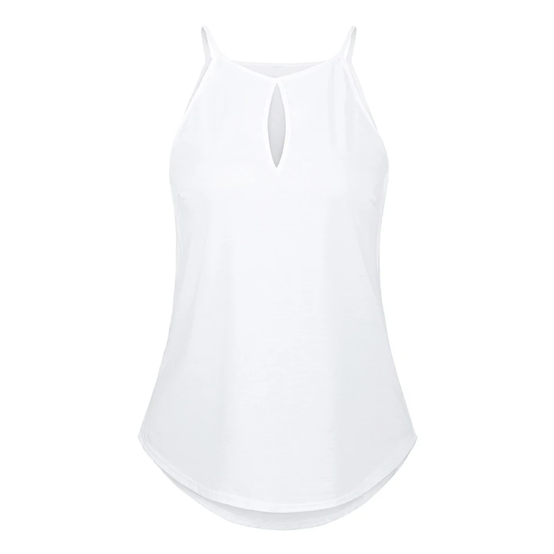 Майка Romacci женская летняя пикантный жилет без рукавов с вырезом Замочная