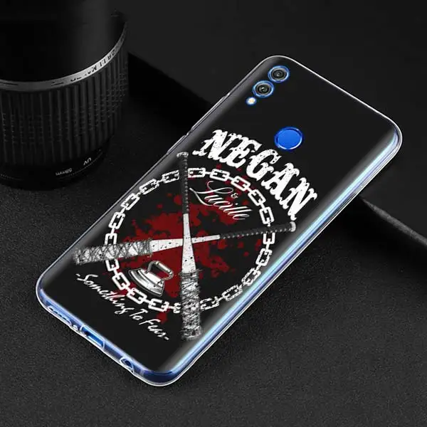 10 The Walking Dead команда нигана мягкий чехол для huawei Honor 8X 8C 8 S 8A 9 10 Lite 20i просмотра 20 Y6 Y7 Y9 чехол Coque - Цвет: 10