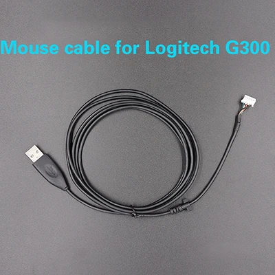 Кабель для мыши для logitech G100 GPRO G102 G300 G300S G302 G400 G400S G402 MX518 MX510 Прочный USB кабель для замены - Цвет: G300