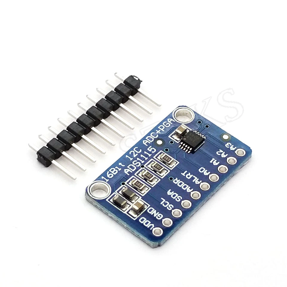 16 битный I2C ADS1115 модуль ADC 4 канальный с усилителем Pro Gain для Uno RPi|channel|channel amplifier |