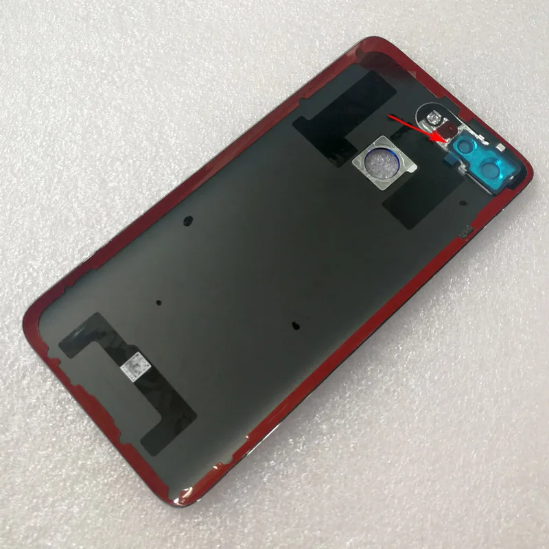 Для huawei Honor вид 20 Батарея крышка задней стороны специально для Корпус задний Чехол для Honor V20 Батарея чехол с Камера линза для цифрового преобразователя