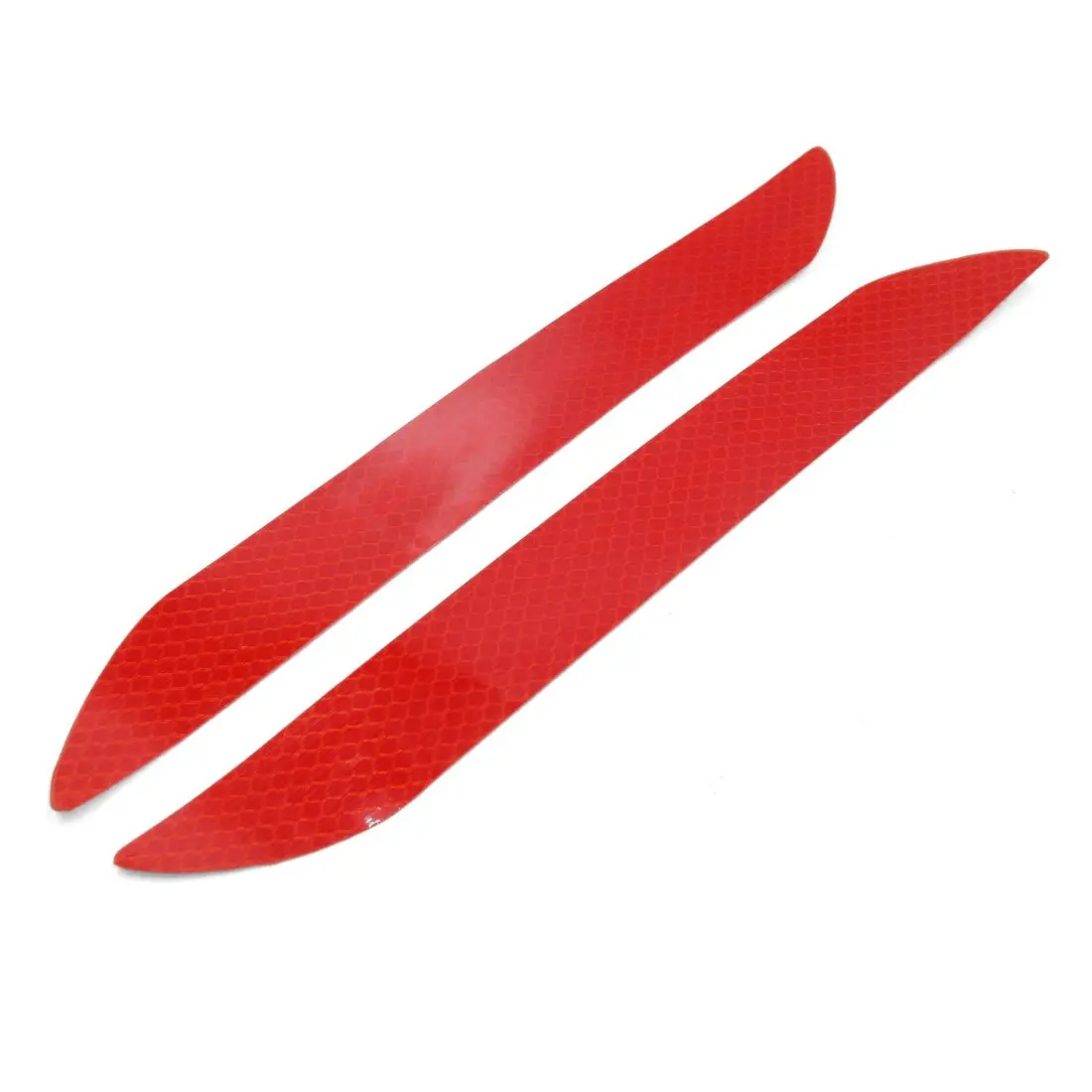 

uxcell 27.5x3cm Red Safety Warning Night Reflective Strip Tape Sticker for Car
