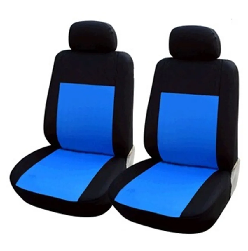 

High Quality Car Seat Covers Universal Fit Polyester 3MM Composite Sponge Car Styling Lada Car Cases Seat Cover Accessories New