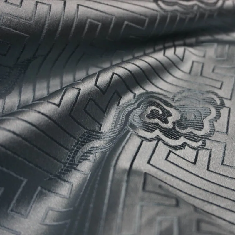 75*100cm yard dyed jacquard satin 3D brocade fabric for fashion dress cushion cover curtain table cloth patchwork | Дом и сад