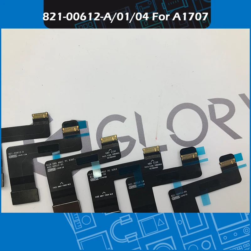 Оригинальный новый кабель для клавиатуры A1707 821-00612-A Macbook Pro Retina 15 дюймов
