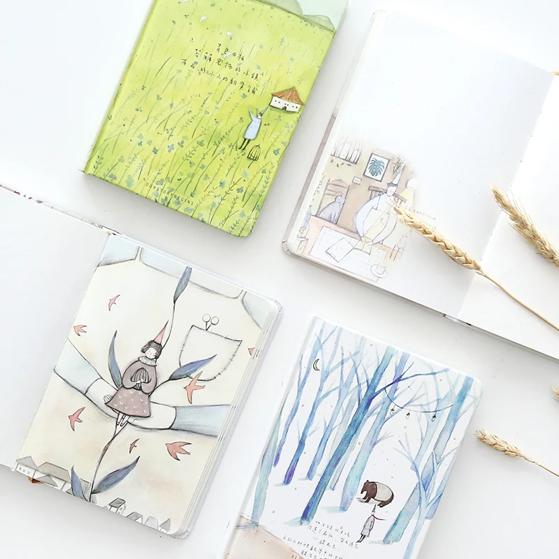 Дневник Freedom Encounter Love Beautiful Notebook цветная бумажная Книга в твердой обложке школьные