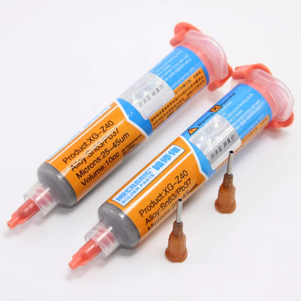 XG Z40 механический припой с бесплатной иглой|solder flux solder paste|solder pasteflux paste |