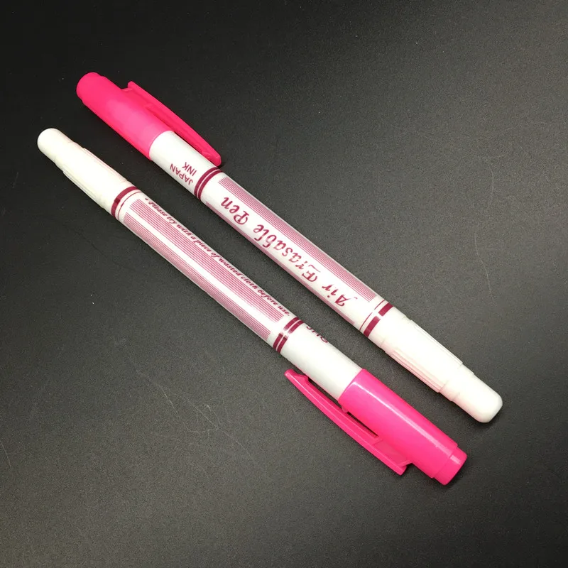 6 шт. воздушная стираемая ручка Водорастворимая Ручка по ткани маркер замена для