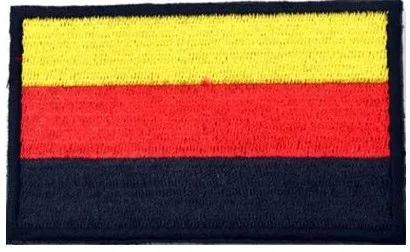 

Embroidered Germany Flag Patches Army Badge Patch 3D Tactical Military Patches Fabric Cloth Armband National Flag Badge