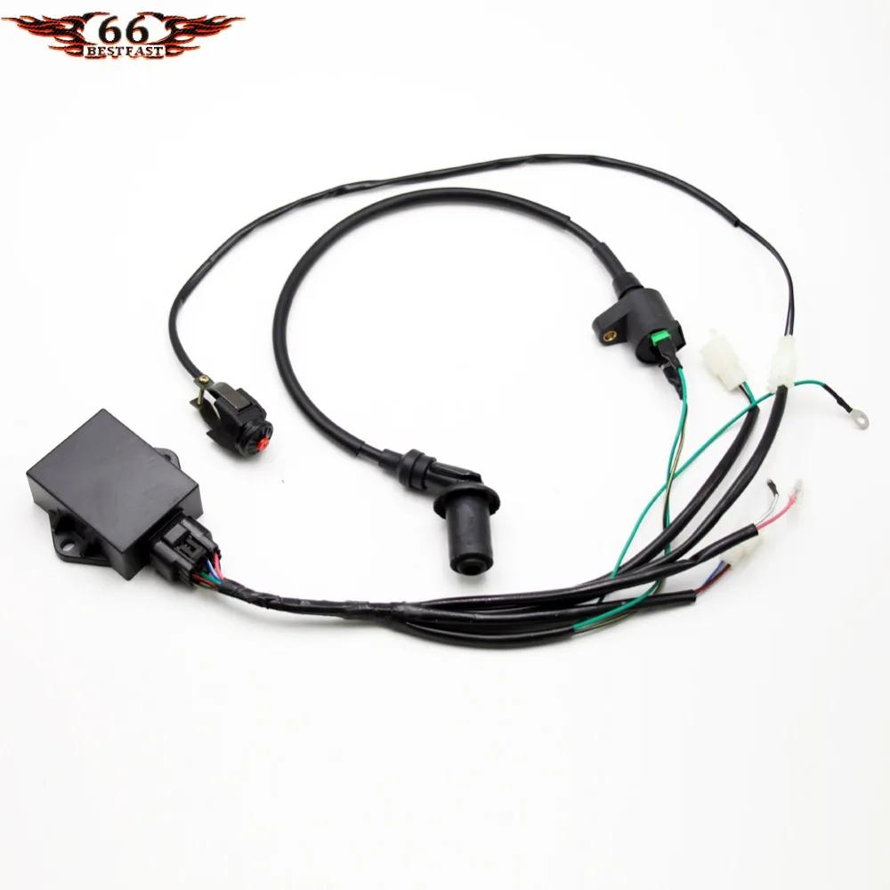 Полный комплект проводов жгута ткацкий станок катушка зажигания 8 Pin CDI убить