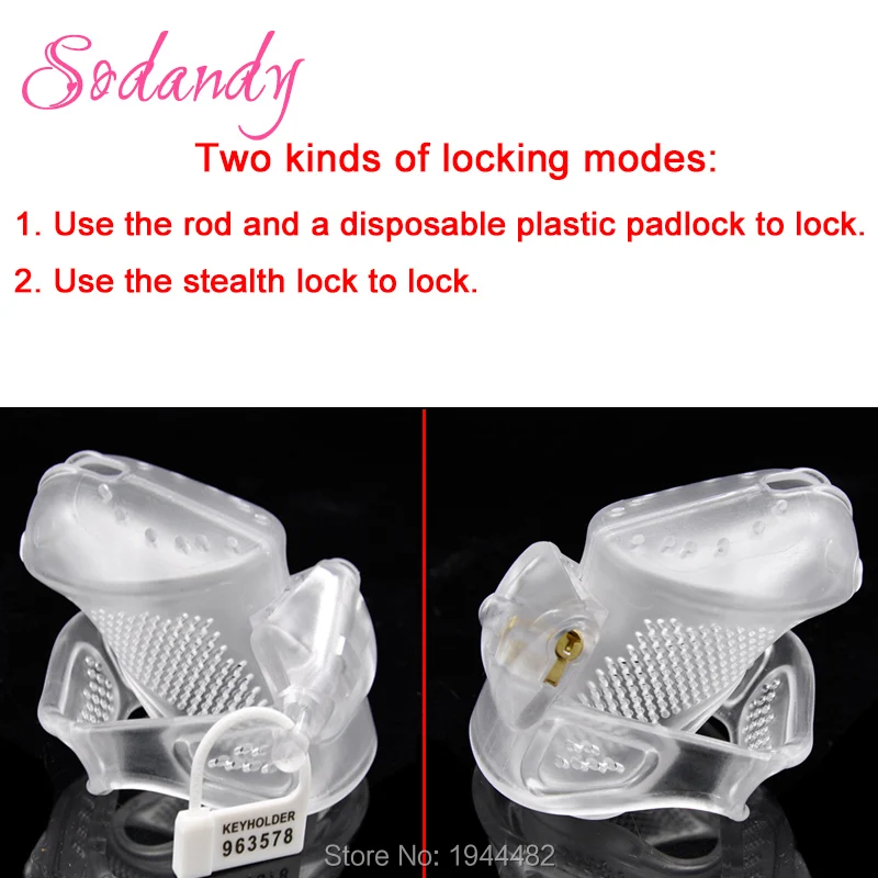 Мужские устройства целомудрия Мужская клетка для пениса пластиковые фиксатор