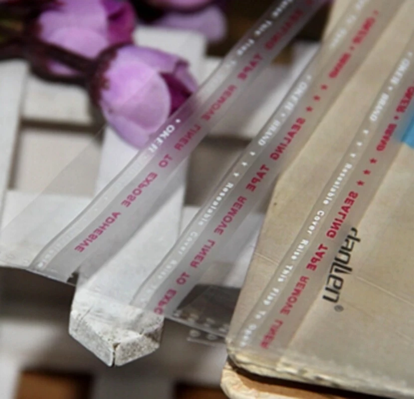 0 07 мм Новые прозрачные самоклеящиеся пластиковые пакеты полипропиленовые