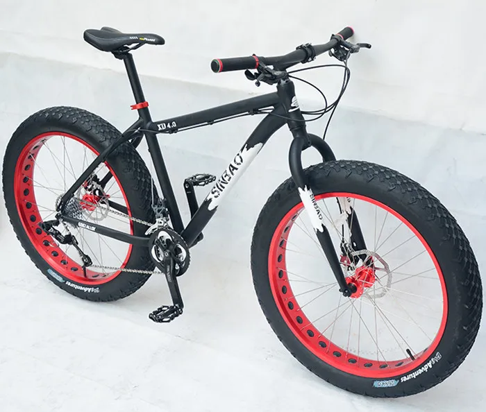 SINBAO Топ Qualtiy 26 ''Снег велосипед 4 0 широкие шины Алюминий сплава рама Sram