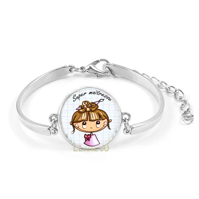 Cadeau maitresse браслет Braslet Merci pour cette belle annese Благодарим Вас за подарок в день