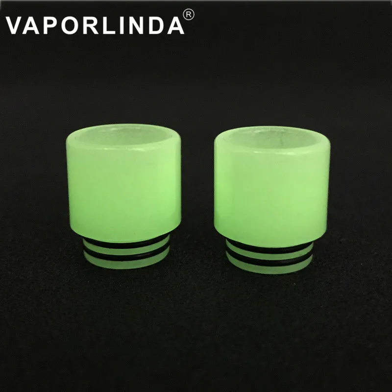 

30PCS 810 Luminous Drip Tip in dark For 810 Thread Atomizer