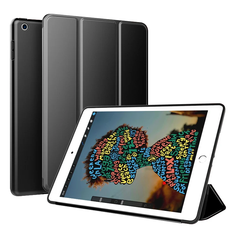 Умный кожаный чехол на магнитной застёжке для iPad Mini 5 2019 откидная крышка Apple Mini5