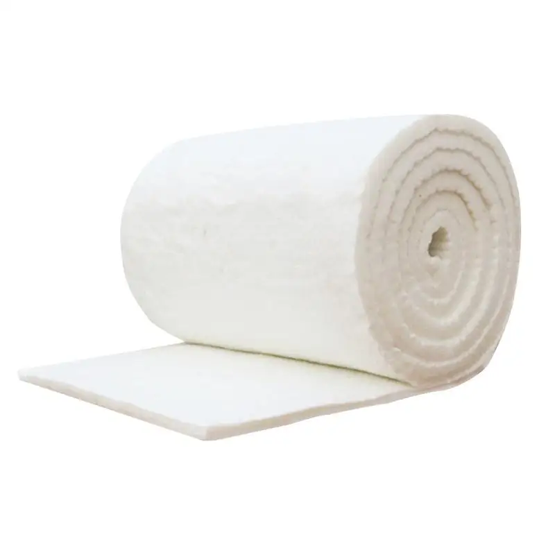 

High Temperature Boiler Insulation Aluminum Silicate Needle Ceramic Fiber Insulation Cotton Refractory Fireproof Cotton Blanket