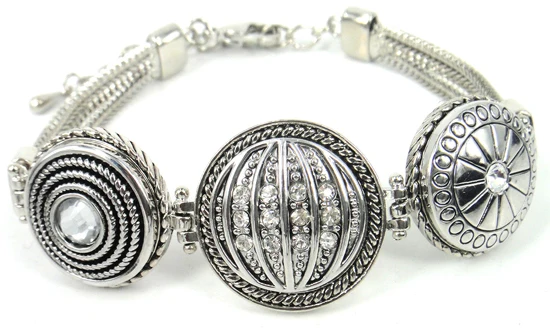 Браслет с металлическими пуговицами 1 8 2 см 3 шт.|button sofa|bracelet stampsbracelet white |