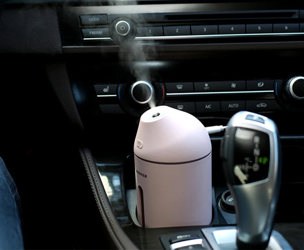 320ML Ultrasonic Aromatherapy Essential Oil Aroma Diffuser Cool Mist Humidifier Car With LED Lights Air USB | Бытовая техника