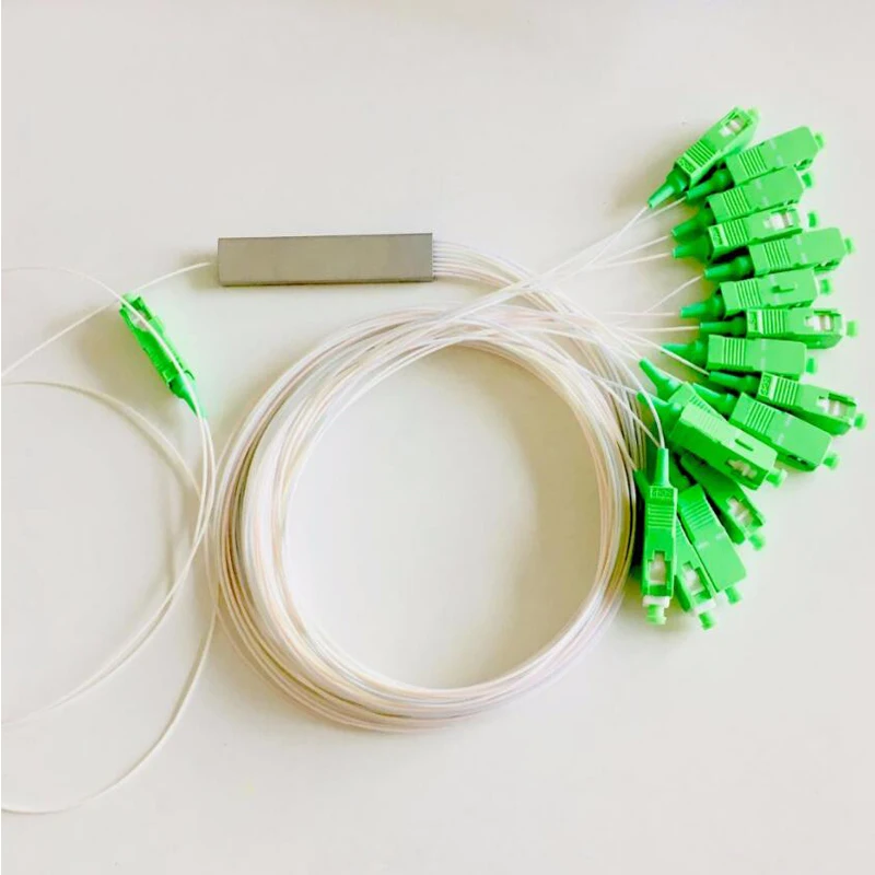 1 шт. FTTH fttx Волоконно-оптический ПВХ ПЛК-Сплиттер SC APC 1x16 ПЛК-сплиттер | Мобильные