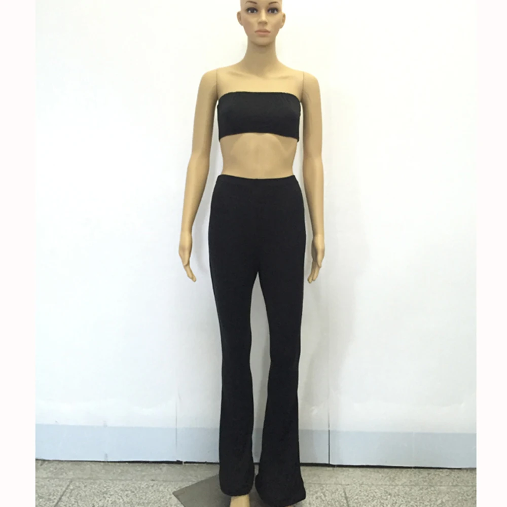 Модные Длинные Комбинезоны стрейч плюс размер Bodycon Женский сексуальный
