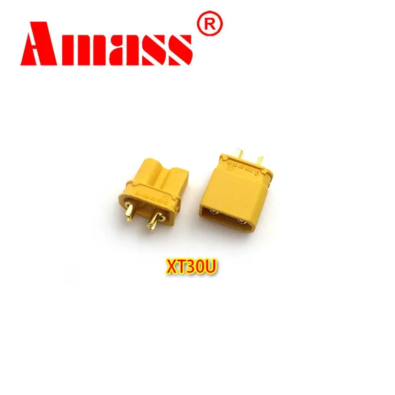 

10 Pair Amass RC Motor Plugs , XT30 XT30U Male Female Bullet Connectors Plugs For RC Lipo Battery FPV Quadcopter