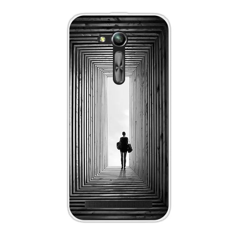Прозрачная задняя крышка для Asus Zenfone Go ZB452KG мягкий силиконовый чехол из ТПУ