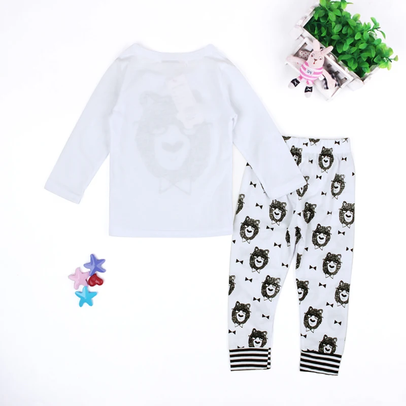 2 шт./комплект Детская рубашка с длинным рукавом и штаны | одежда обувь