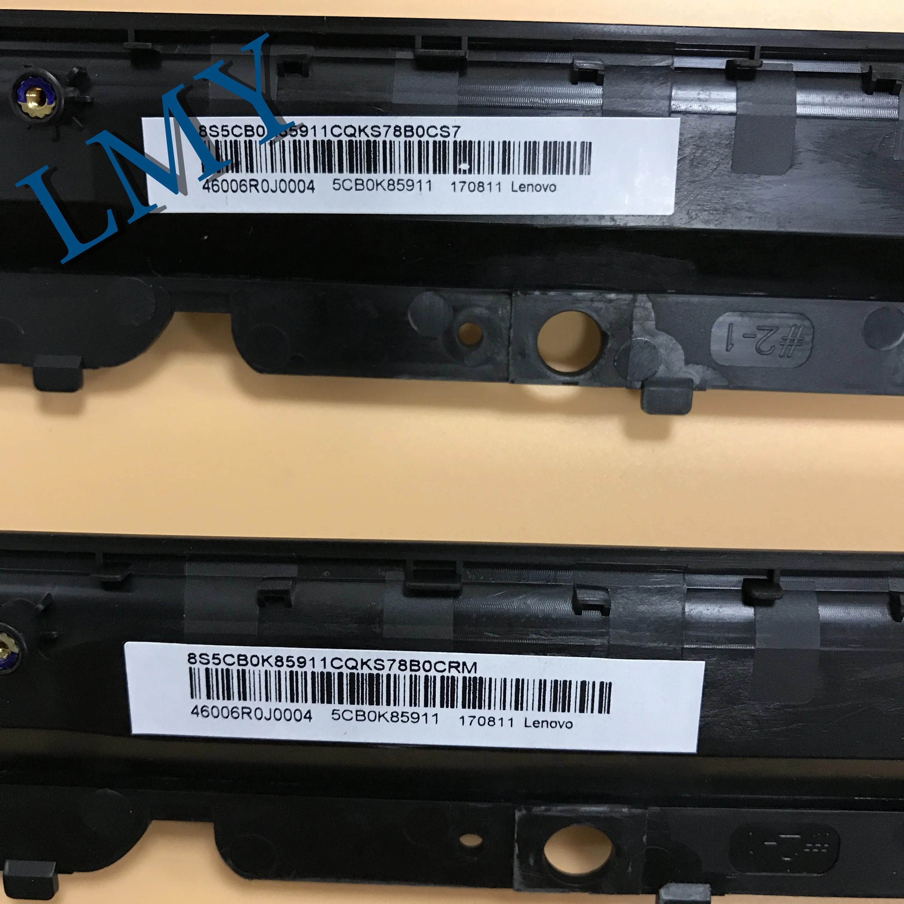 

Brand New Original Laptop Case for Lenovo Ideapad 700-15 700-15isk 700-15IBR Laptop Hinge Caps Cover Case BLACK 5CB0K85911