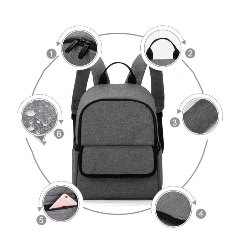 

2019 new fashion pregnant women shoulder bag Mummy bag multi-function large capacity diaper bag outdoor travel back milk bag