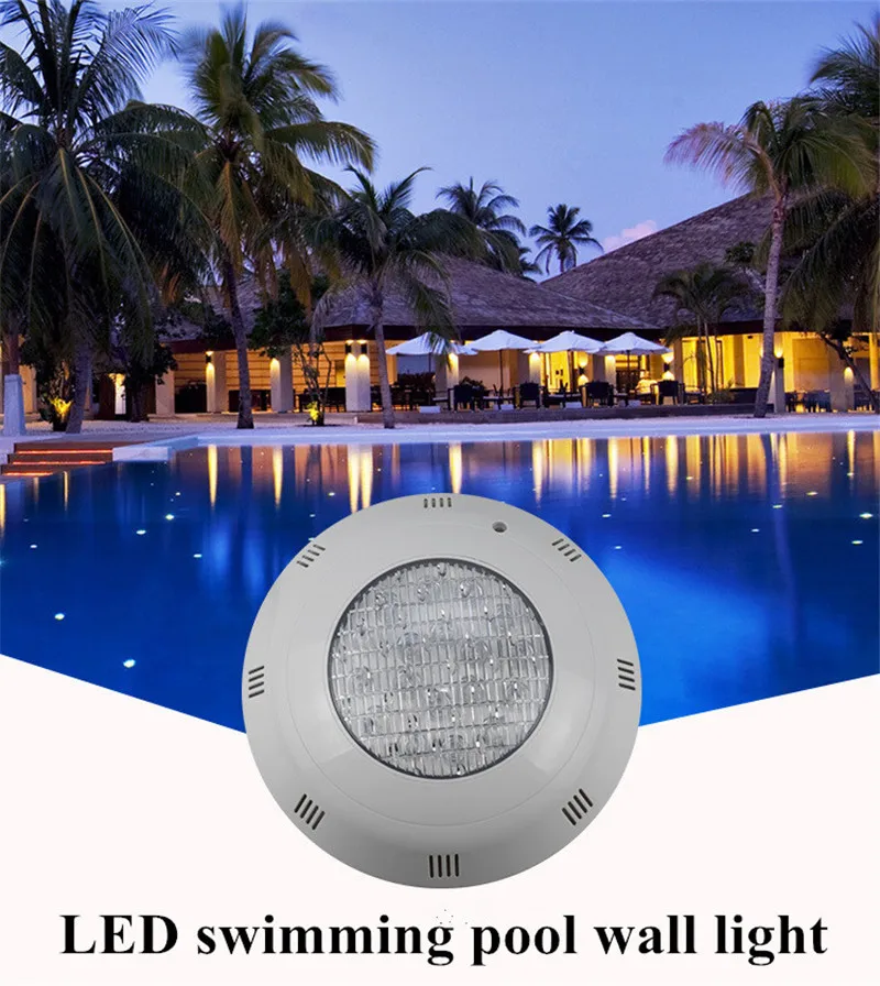 

Led Swimmingpool Light Par56 Rgb Piscinas Focos Piscina Led Pool Light Ip68 UnderWater Light Water Fall 12W 15W 18W AC/DC 12V