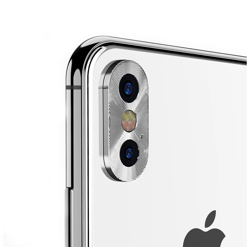 Welsely Rear Camera Back Lens Ring Protective Full Cover Protector Protection for iPhone X Xs MAX XR 7 8 Plus Metal Case Luxury | Мобильные