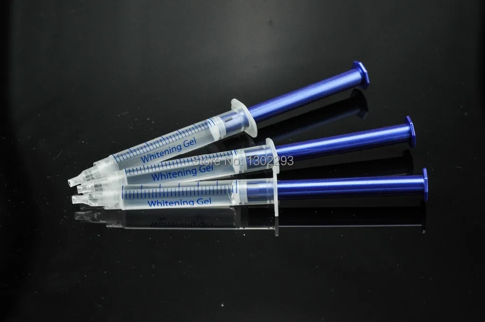 Шприц для отбеливания зубов с пероксидом карбамида 3 мл 35%|whitening gel syringes|teeth whitening